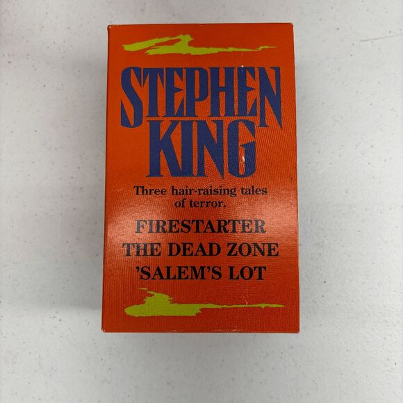Stephen King - Firestarter, The Dead Zone, Salem's Lot - Signet Gift Pack RARE!! - Picture 1 of 10